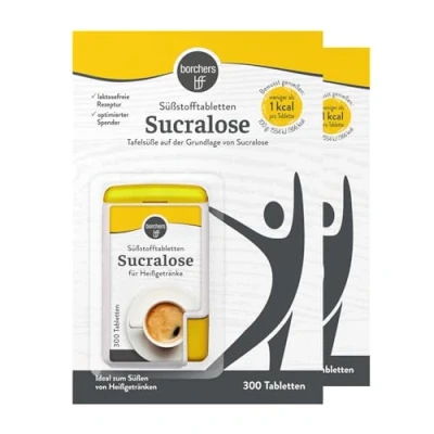 Afbeelding van 2 x Sucralose zoetstoftabletten, borchers (2 300 stuks)