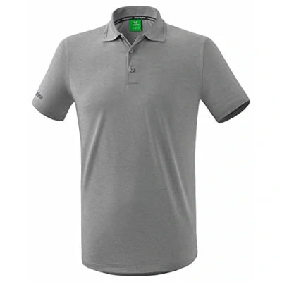 Afbeelding van Functionele polo grey melange / XL
