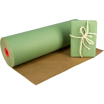 Afbeelding van Klika Kraftpapier op rol 59 cm x 400 meter 50 gram/m2 lichtgroen
