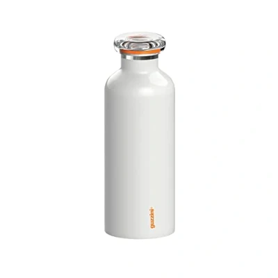 Afbeelding van Guzzini ENERGIE Thermosfles Reisfles RVS Wit