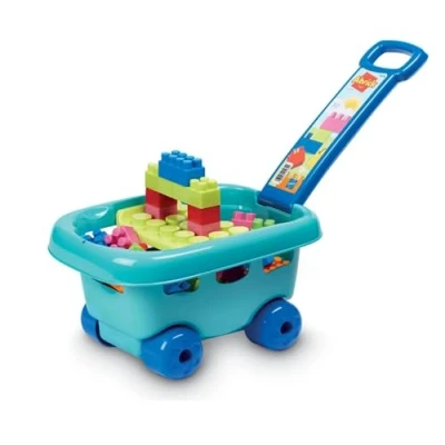 Image de Jeu de construction Ecoiffier Chariot garni 30 pièces Abrick