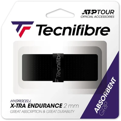 Afbeelding van Tecnifibre Xtra Endurance Tennisgrip 2.00mm Zwart