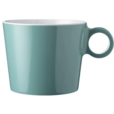 Afbeelding van Mepal Flow Cappuccinomok 375 Ml Nordic Green Groen Glazen &amp; Bekers