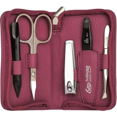 Afbeelding van Erbe manicureset 5 delig Roze etui