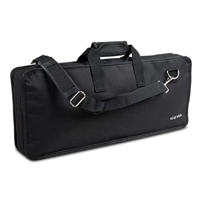 Afbeelding van GEWA Gig Bag Basic C Keyboard (scheurvast en waterdicht, Cordura 600 Denier, schuimvulling met hoge dichtheid, metalen karabijnhaak, zachte handgreep, 60 x 23 6,5 cm),