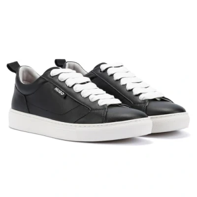 Afbeelding van HUGO Morrie Sneakers laag, Dames, Maat: 37, Black Imitatieleer/ textiel