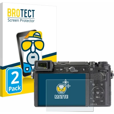 Afbeelding van BROTECT Screenprotector voor Panasonic Lumix DC GX9 Folie Beschermfolie matte (2 Stuks)