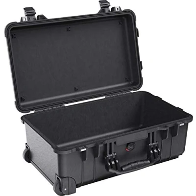 Afbeelding van PELI 1510 Beschermhoes met wieltjes voor foto en video, zwart, Zonder schuim, zwart., schuim