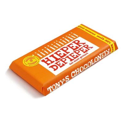 Image de Chocolat Tonys Chocolonely blanc lettre S 180g