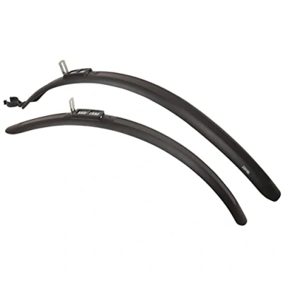 Image de Garde boue city vtt rapide zefal trail 55mm noir (paire) pour pneu 650b 700c 26 27.5 29 section maximum 2.0