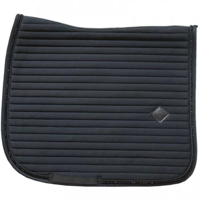 Afbeelding van Kentucky Dressuur Zadeldekje Pearls Black Full