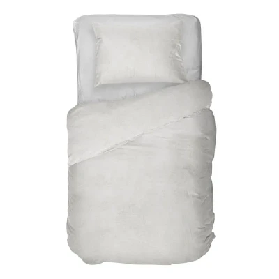 Afbeelding van Kayori Koko Dekbedovertrek Katoen 140/200 220 Offwhite + 1 sloop (Kleur: Offwhite)