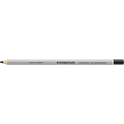 Afbeelding van STAEDTLER Lumocolor omnichrome 108 droogmarker, 3 stuks, zwart