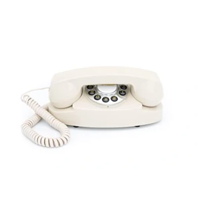 Afbeelding van GPO 1959PUSHIVO Telefoon Audrey retro jaren ‘60, druktoetsen, creme