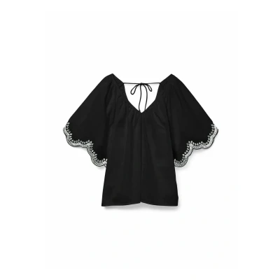 Afbeelding van Vero Moda Vmdiana Blouse, Dames, Maat: Large, Black