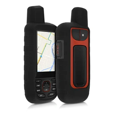 Afbeelding van kwmobile Hoesje geschikt voor Garmin GPSMAP 66i Beschermhoes handheld GPS Back cover in zwart