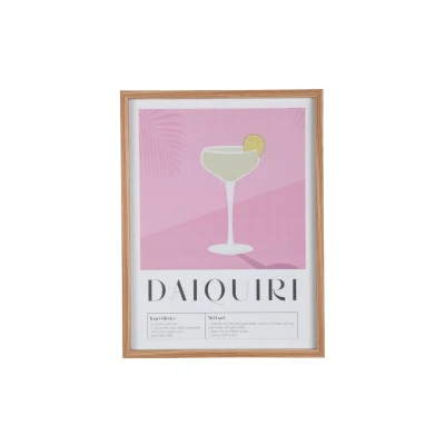 Afbeelding van Present Time Wall Art Daiquiri Zachtroze