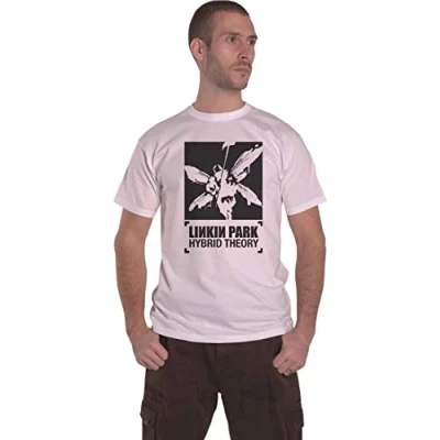 Afbeelding van Linkin Park Soldier Hybrid Theory Heren T shirt M Wit