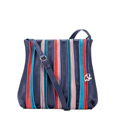 Afbeelding van Mywalit Laguna Top Zip blue Damestas