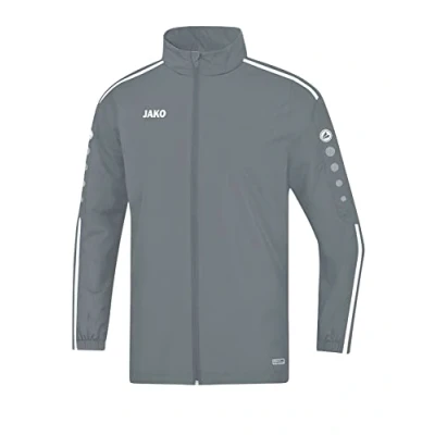 Afbeelding van Regenjas Striker 2.0 Steengrijs/wit / L