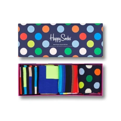 Afbeelding van Happy Socks sokken New Classic Gift Set (4 pack) Unisex Maat: 36 40