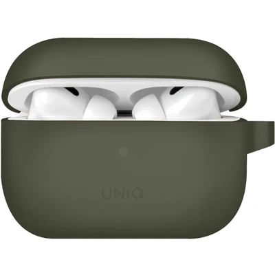 Afbeelding van Uniq Hoesje Siliconen Geschikt voor AirPods Pro 2 Vencer Case groen