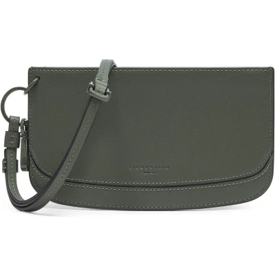 Afbeelding van LIEBESKIND BERLIN Utensil zak Ezra 2 Calf Optic Pouch Pendant Cypress Green Donkergroen
