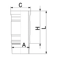 Afbeelding van Kolbenschmidt Cilinderbus/voering O ring 89930110