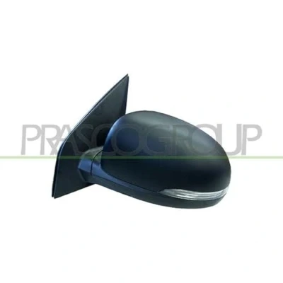 Afbeelding van Buitenspiegel Prasco KI3247224 Links zwart Bol vormig, niet getint KIA: Picanto II