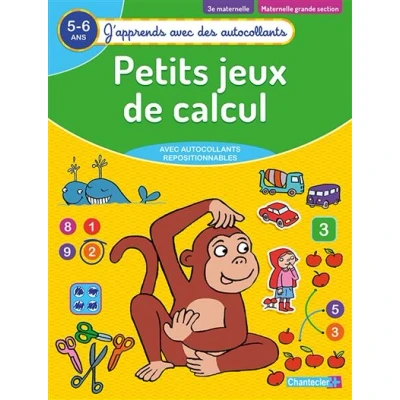 Image de Petits jeux de calcul (5 6 a.) (J&#039;apprends avec des autocollants)