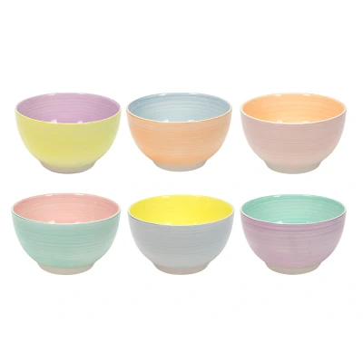 Afbeelding van Cookinglife Soepkommen / Kommen Pastel Harmony ø 14 cm 6 Stuks
