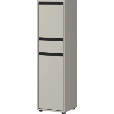 Afbeelding van Germania Lemont Steengrijs Badkamerkast Slim H121 cm
