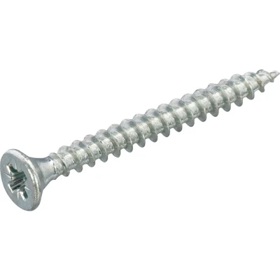 Afbeelding van Proftec spaanplaatschroeven 3,5x35mm platkop verzinkt voldraad PZD 2 (Per 200 stuks)