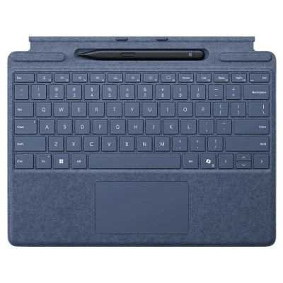 Image de Microsoft Surface Pro Type Cover avec Slim Pen Saphir AZERTY