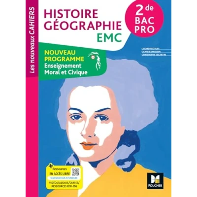 Afbeelding van HISTOIRE GEOGRAPHIE EMC 2DE BAC PRO ELEVE