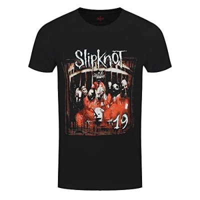Afbeelding van Slipknot Debut Album 19 Years Heren T shirt XXL Zwart