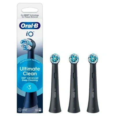 Image de Accessoire dentaire Oral B iO Ultimate Clean Noir x3