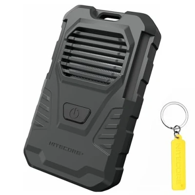 Afbeelding van NITECORE EMR06 TAC Elektronisch draagbaar muggenafweermiddel, geïntegreerde 1800 mAh Li ion batterij, etiket