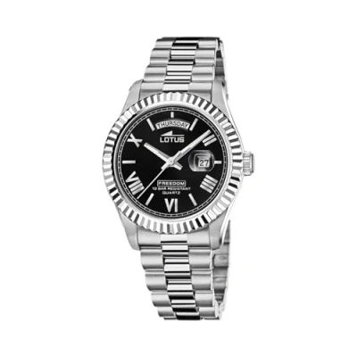Afbeelding van Lotus Freedom Horloge, Heren, Maat: One Size, Black