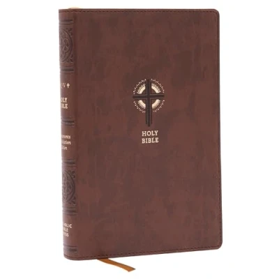 Afbeelding van NRSVCE Sacraments of Initiation Catholic Bible, Brown Leathersoft, Comfort Print