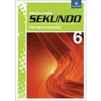 Afbeelding van Sekundo: Mathematik für differenzierende Schulformen Ausgabe 2009: Förderheft 6 (Sekundo Schulformen: 2009 das 5. und 6.Schulahr