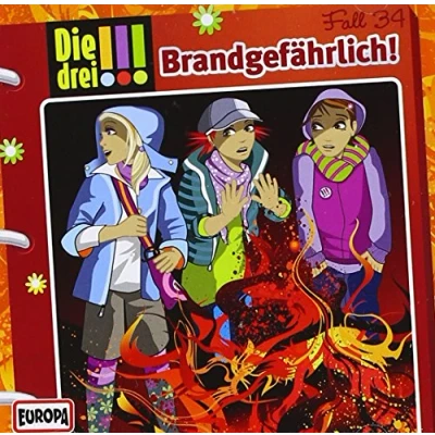 Afbeelding van Die drei !!! 34. Brandgefährlich! (drei Ausrufezeichen)