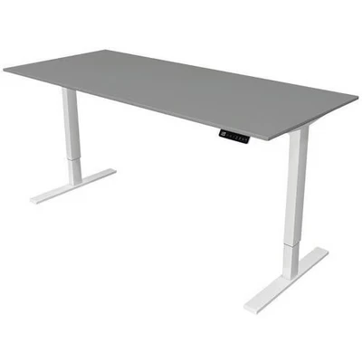 Afbeelding van Zit sta bureau Move 3 grijs 180x80cm elektrisch verstelbaar