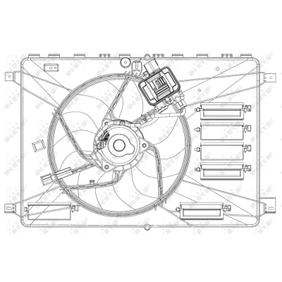 Image de Ventilateur de refroidissement moteur nrf 47627