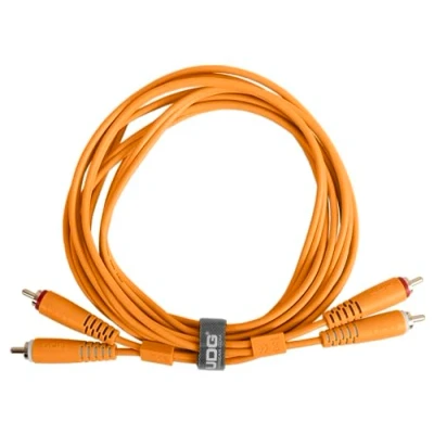Afbeelding van UDG Ultimate Audio Cable RCA Orange 1,5 m Straight U97001OR Kabel voor DJs