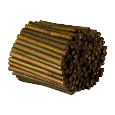 Afbeelding van Relaxdays bamboestokken set van 200 plantenstokken 10 cm rankhulp natuur