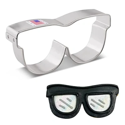 Afbeelding van Ann Clark cookie Cutters Glazen / zonnebrillen goggles cutter 3,75&quot;