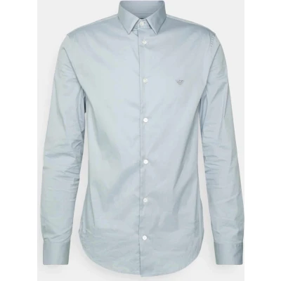 Afbeelding van Emporio Armani Zakelijk overhemd, Heren, Maat: Large, Azzurro