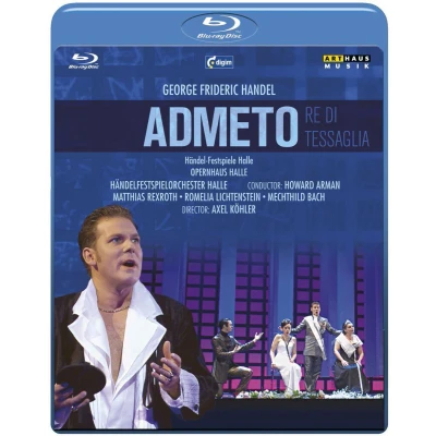 Afbeelding van Handel Admeto;Blu Ray Zurich Opera