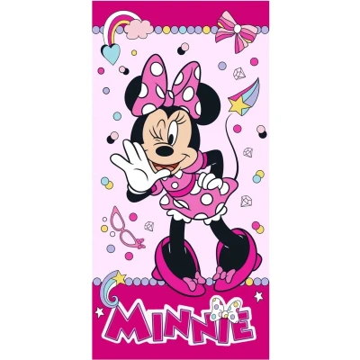 Afbeelding van Disney Minnie Mouse Strandlaken 70x140cm Katoen
